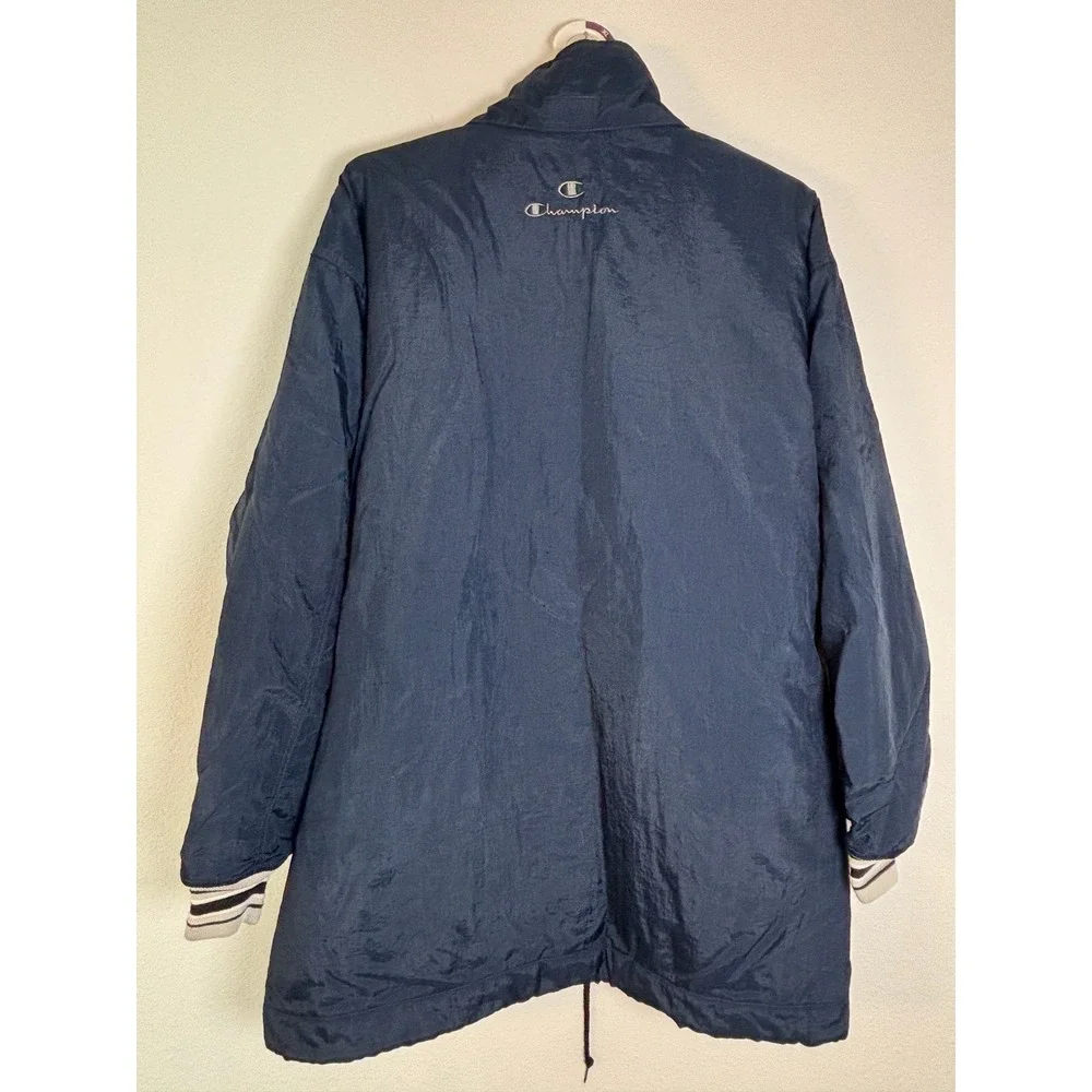 Champion Cooperstown Dreams Park Mens Small Navy Blue Full Zip Windbreaker